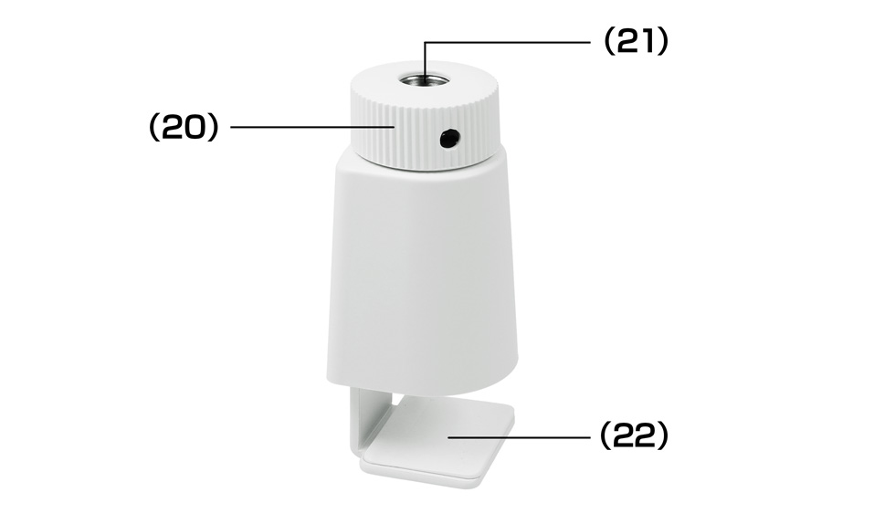 クランプ 各部の名称